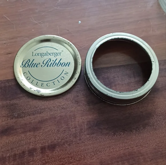 Longaberger Blue Ribbon Canning Jar - Picture 4 of 7